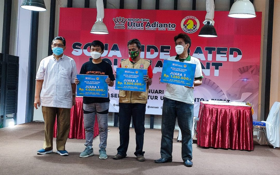 Aditya Bagus Arfan Berhasil Meraih Gelas FIDE Master pada Turnamen Catur SCUA FIDE Rated