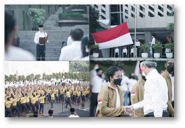 United Tractors Meriahkan Hari Kemerdekaan Republik Indonesia ke-77