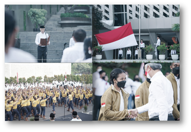 United Tractors Celebrated 77th Indonesian Independence Day