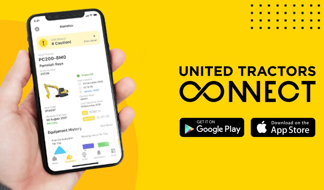 UT Connect, Permudah Komunikasi Antara Pelanggan dengan  Layanan United Tractors