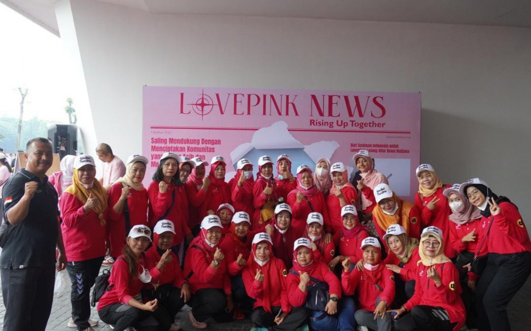 United Tractors Bersama Kementerian Kesehatan dan Komunitas Love Pink Indonesia Menyelenggarakan Aksi Peningkatan Kesadaran Kesehatan Payudara