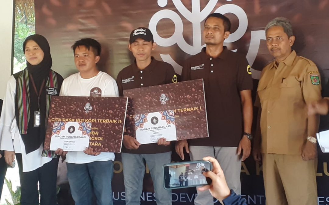 Kopi Leong, UMKM Binaan UT, Raih Juara 1 Kopi Terbaik Lombok Utara di Ajang Business Development Services (BDS) 2022