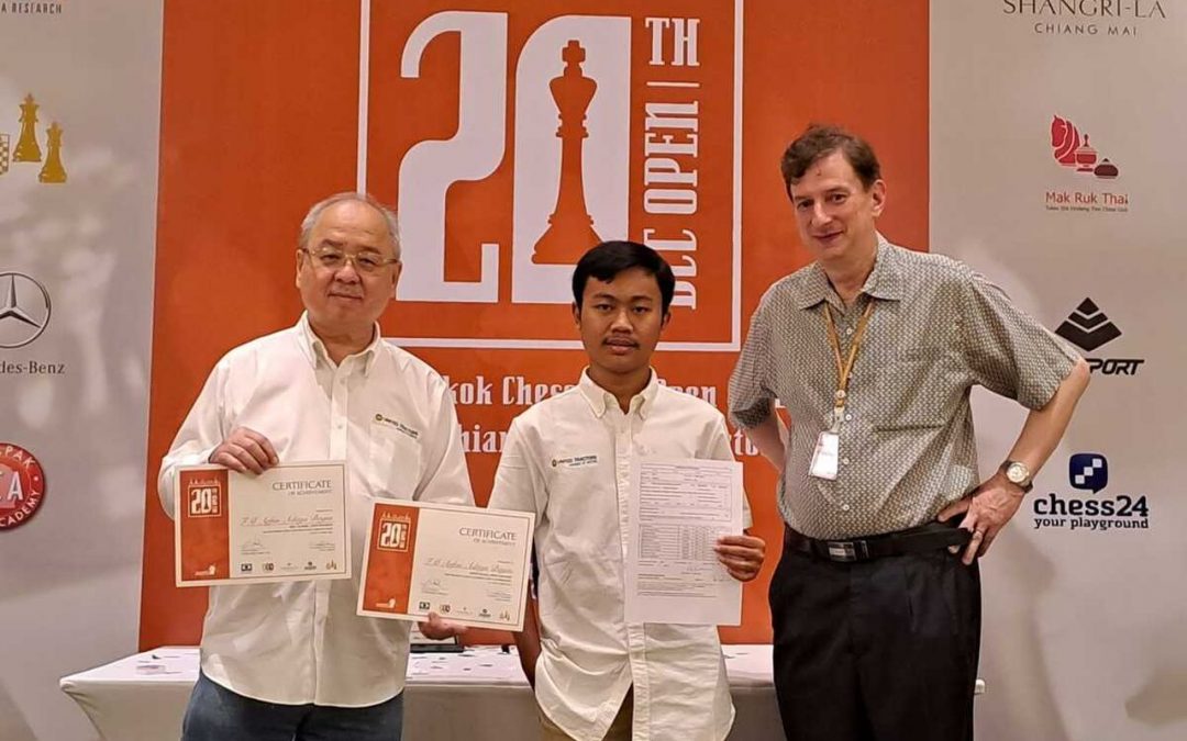 Raih Norma International Master, Atlet Muda Catur Binaan United Tractors FM Aditya Bagus Arfan Kembali Cetak Prestasi Baru di Bangkok Open 2022