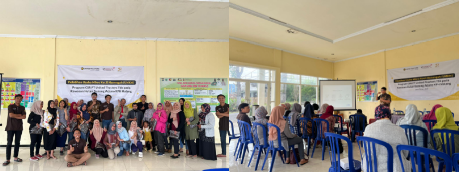 Basic administration training for MSMEs in Tulungrejo Village, Batu City.