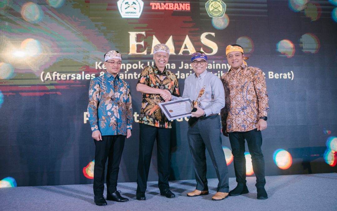 UT Group Raih Tiga Penghargaan Emas di Ajang Indonesia Mining Services Awards 2022