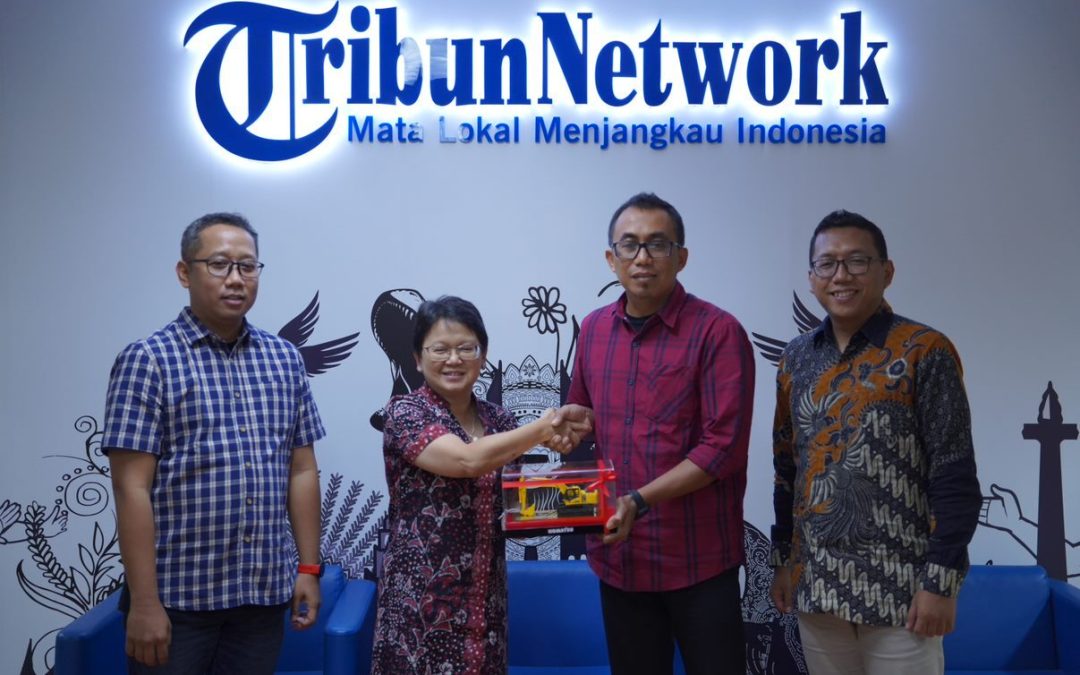 Sinergikan Hubungan Dengan Media Massa, United Tractors Kunjungi Tribunnews.com