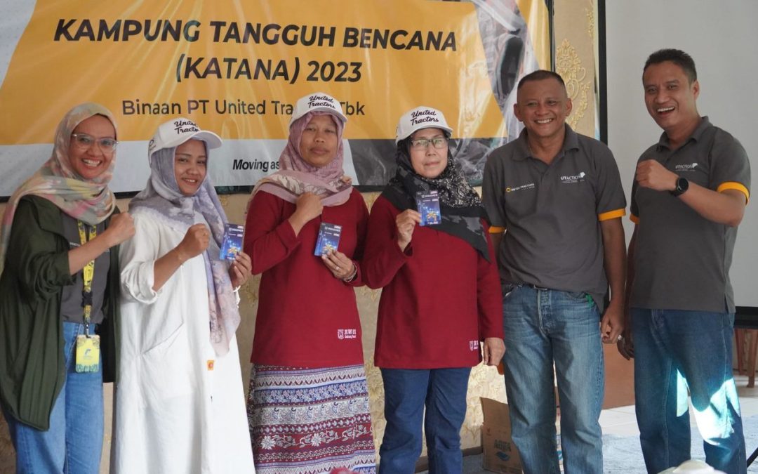 Tingkatkan Pemahaman Kebencanaan di Masyarakat, United Tractors Menyelenggarakan Program Kampung Tangguh Bencana (KATANA) di Cakung Barat