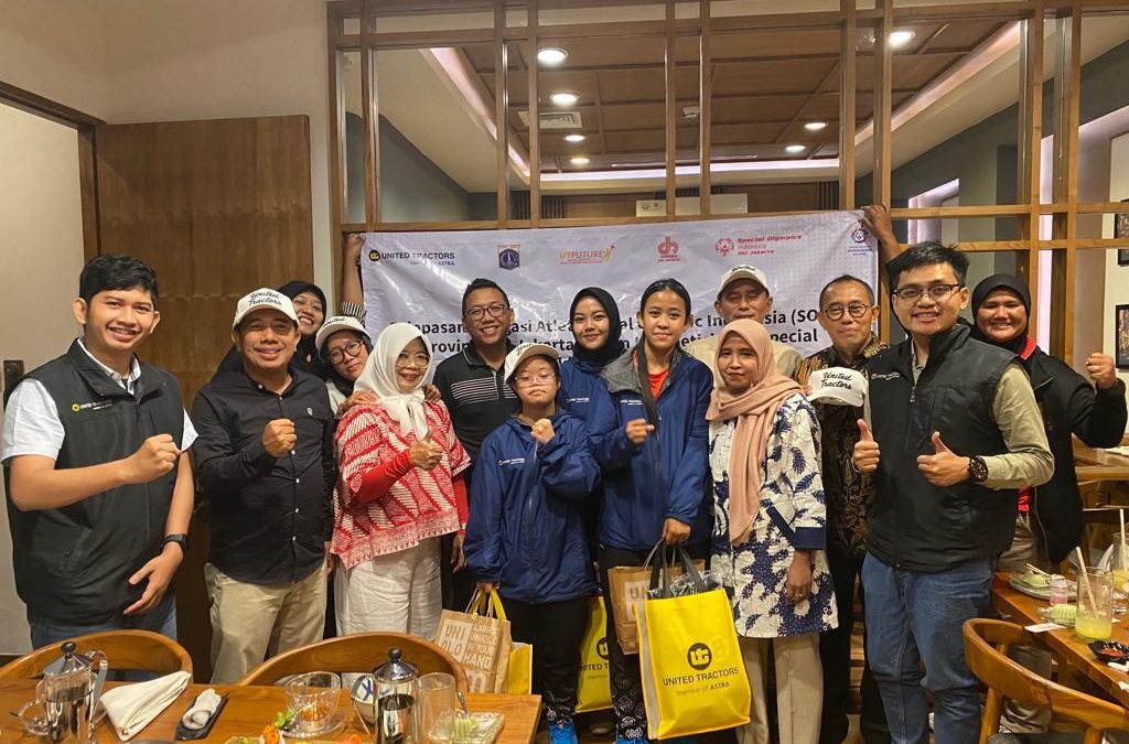 United Tractors Bersama Diaspora DKI Jakarta Melepas Atlet SOIna Untuk Mengikuti Special Olylmpic World Summer Games (SOWSG) 2023 di Jerman