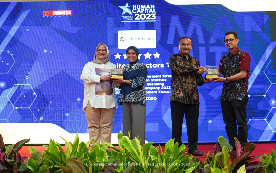 Successful Human Resource Development, United Tractors Received The Fourth Awards at The 2023 HCREA