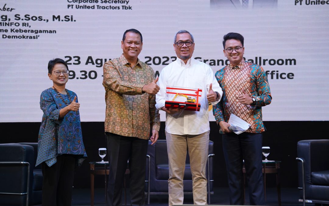 Selenggarakan Workshop Wartawan 2023,  United Tractors Bawa Pesan Keberagaman