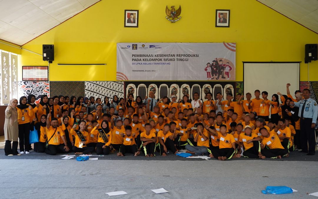 United Tractors Berkolaborasi Bersama BKKBN Menyelenggarakan Sosialiasi Kesehatan Reproduksi Kelompok Remaja Berisiko Tinggi di LPKA Lapas Tangerang