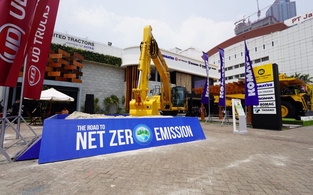 Berkomitmen Menciptakan Bisnis yang Berkelanjutan, United Tractors Perkenalkan New 20 Ton Class Electric Excavator di Mining Indonesia 2023