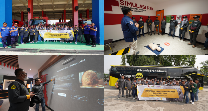 United Tractors Berkolaborasi Bersama BPBD DKI Jakarta Memberikan Pelatihan Kepada Masyarakat Mengenai Penanggulangan Bencana