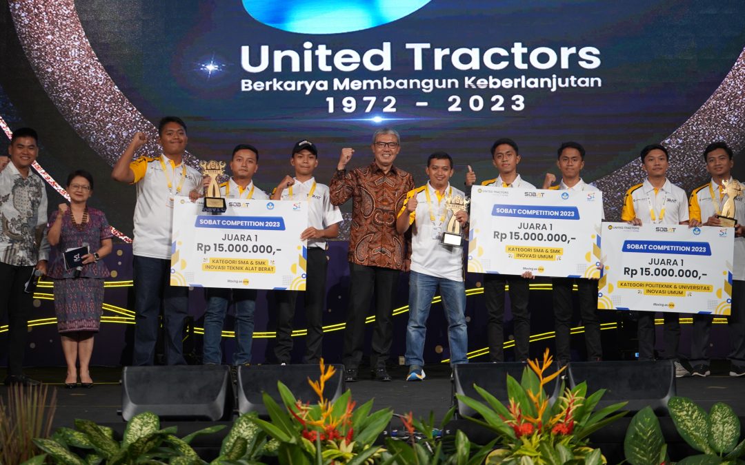 Siapkan Generasi Kompetitif Masuki Dunia Usaha dan Industri, United Tractors Selenggarakan SOBAT Competition 2023