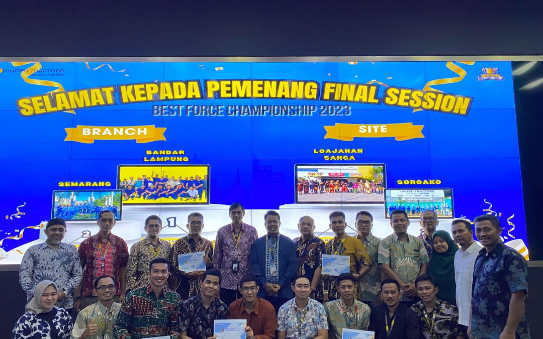 Wujudkan Operational Excellence, United Tractors Selenggarakan Best of the Best Force Championship 2023