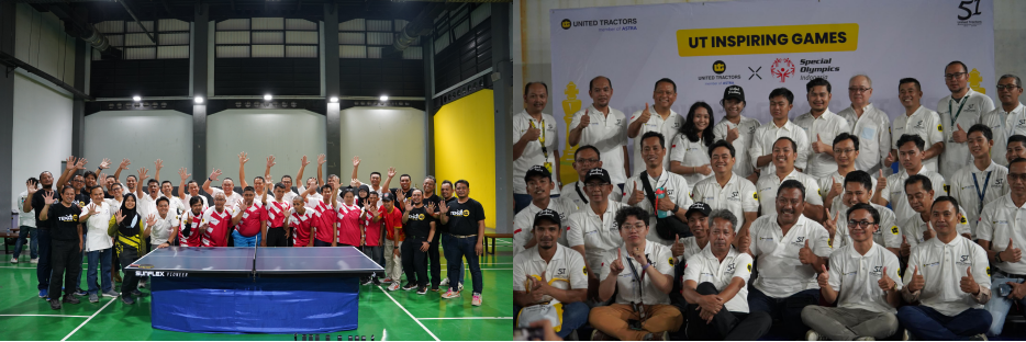 Penyelenggaraan UT Inspiring Games yang diikuti oleh Executive, karyawan UT, atlet SOIna, dan atlet catur binaan yang berlokasi di Employee Center UT, Jakarta.