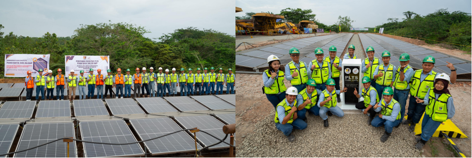 Proyek PLTS Off-Grid di area PAMA BAYA, Kalimantan Timur.