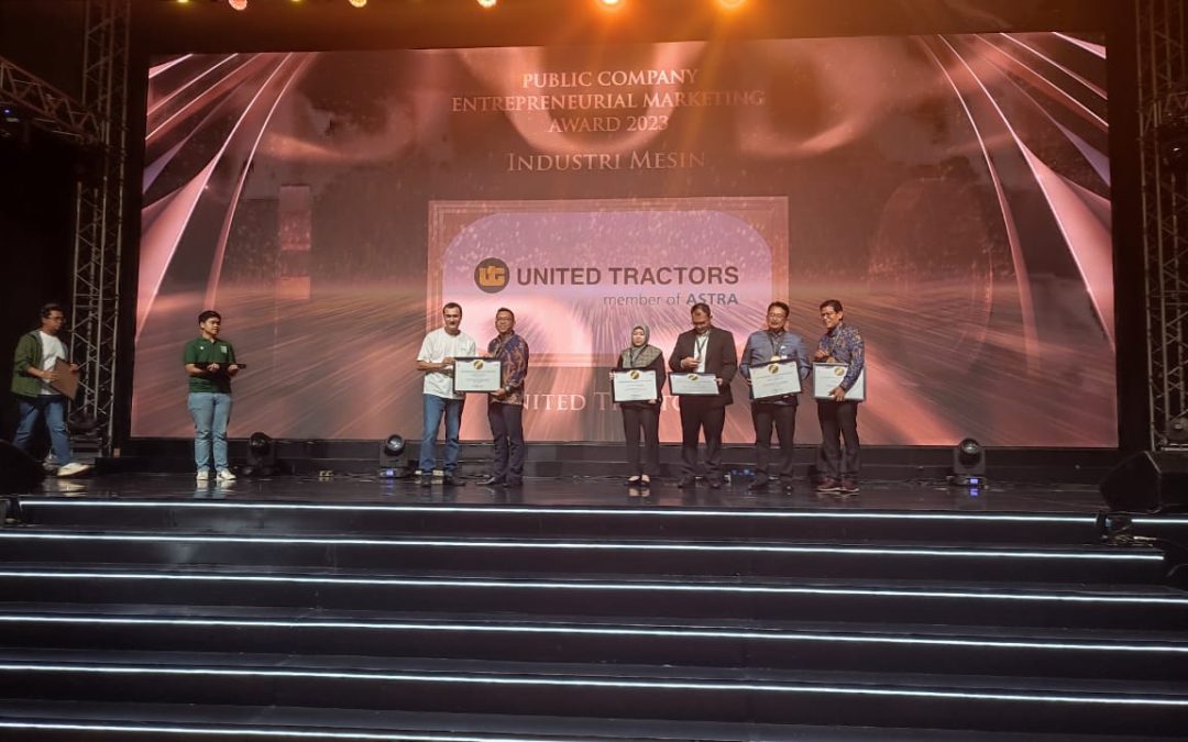 United Tractors Wins Public Company Entrepreneurial Marketing Award 2023