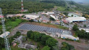 The PAMA MTBU Solar Power Plant project in Muara Enim, South Sumatra.