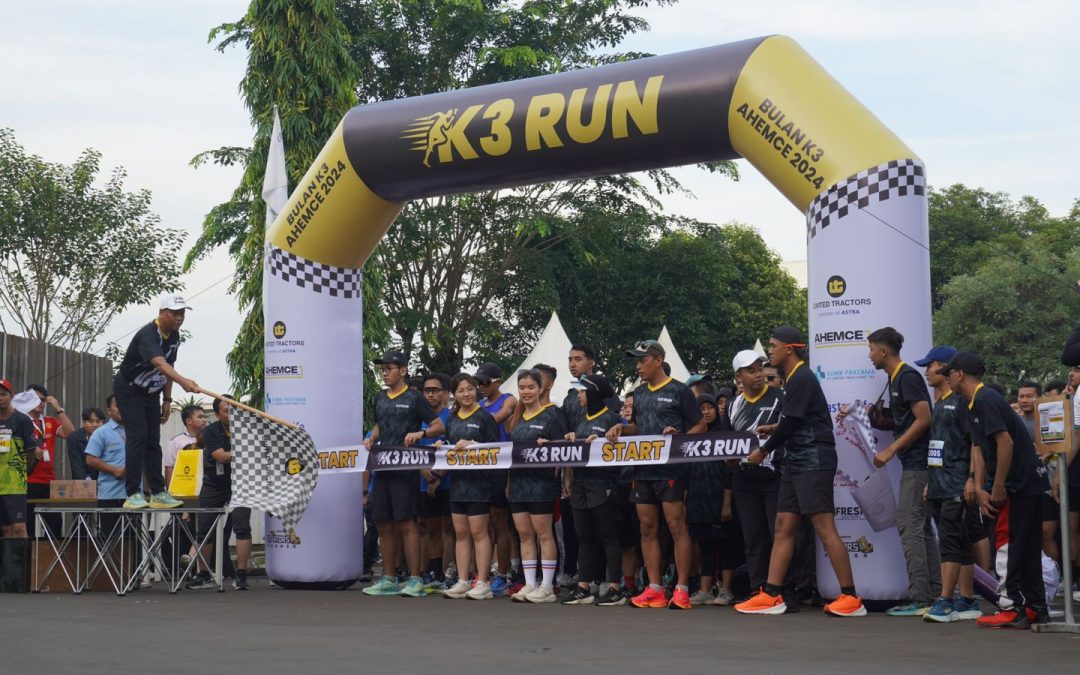 Tekankan Pentingnya Kesehatan bagi Karyawan,  United Tractors Gelar K3 Run 2024