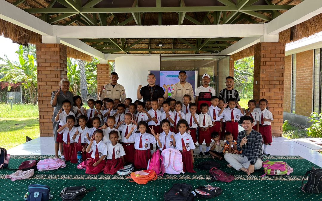 United Tractors Promotes Health Education to Elementary Students in Wini, East Nusa Tenggara
