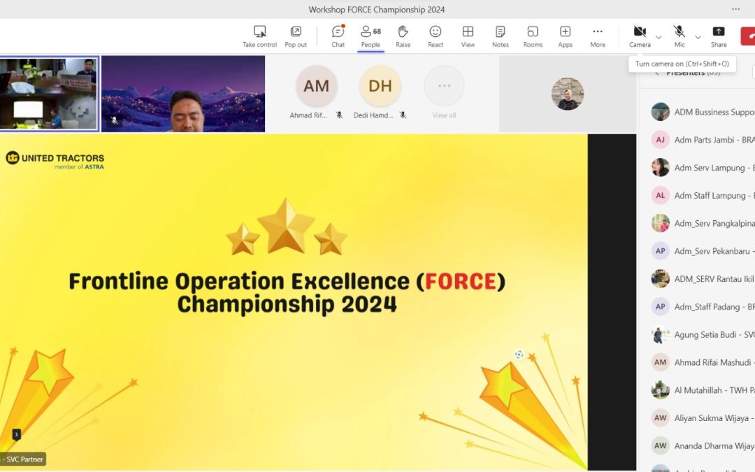 Konsisten Terapkan Operational Excellence, United Tractors Gelar Kick-off FORCE Championship 2024