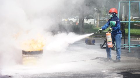 United Tractors Held The 2024 Amazing Race Fire & Rescue Challenge to