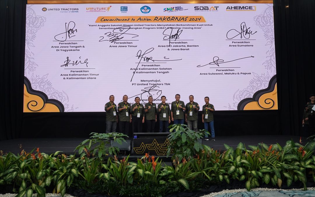 Perkuat Link and Match Industri dengan Sekolah, United Tractors Gelar Rapat Koordinasi Nasional SOBAT Tahun 2024