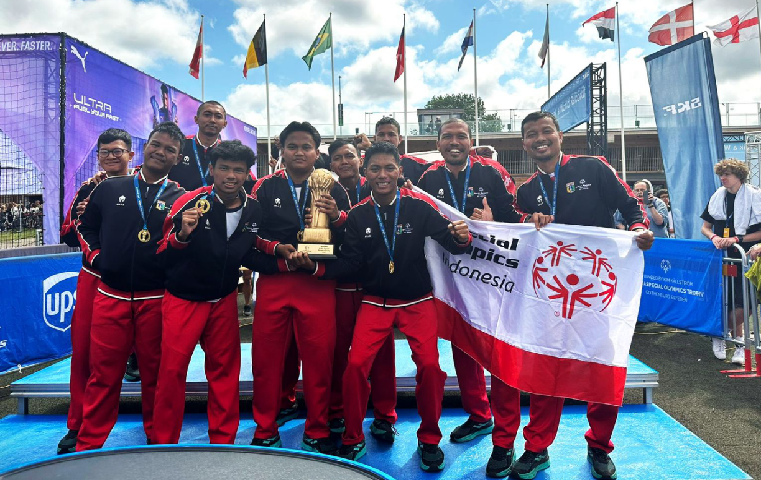 Atlet SOIna Binaan United Tractors Raih Juara 1 Gothia Special Olympics Trophy Tahun 2024 di Swedia