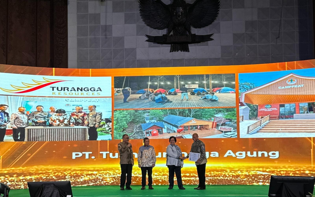 Komitmen Lestarikan Ekosistem Gambut, Turangga Resources Raih Penghargaan Adi Niti dari Menteri LHK RI