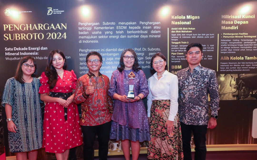 Berikan Inovasi Terbaik di Bidang Pendidikan, Agincourt Resources Raih Penghargaan Subroto dari Kementerian ESDM
