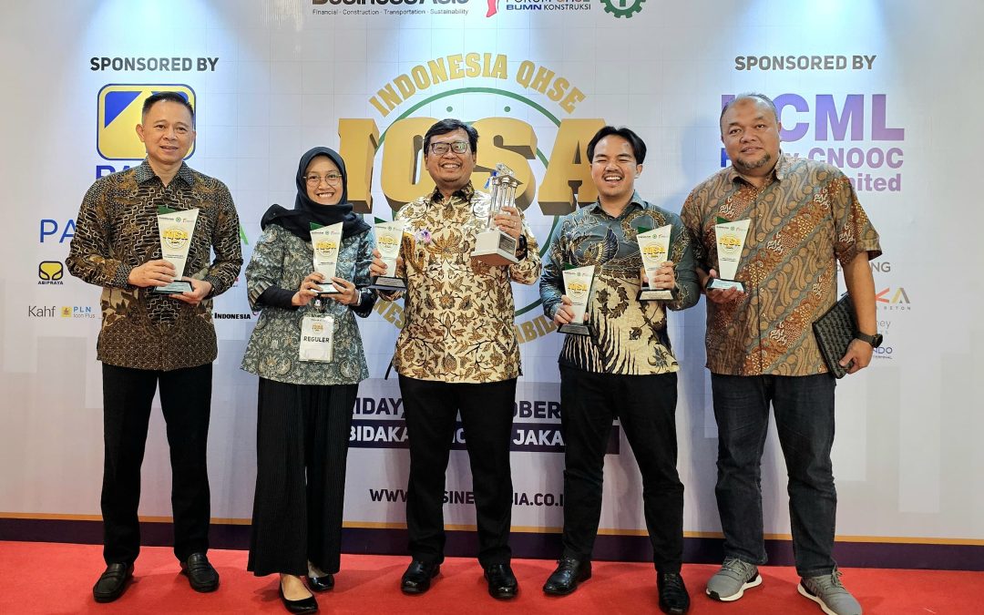 Konsisten Terapkan Keselamatan dan Kesehatan Kerja (K3),  Pamapersada Nusantara Raih Penghargaan IQSA 2024