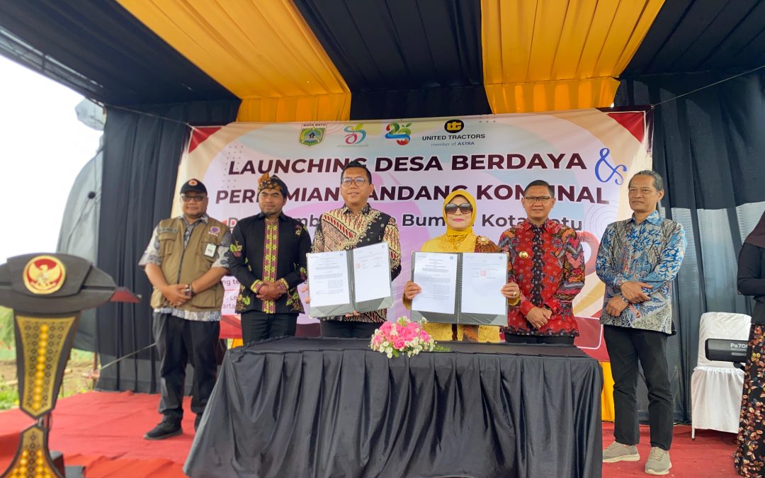 Tingkatkan Kesejahteraan Masyarakat, United Tractors Resmikan Desa Berdaya, SOBAT TANGGUH, serta Kandang Komunal Peternakan Domba Desa Sumbergondo, Batu, Jawa Timur