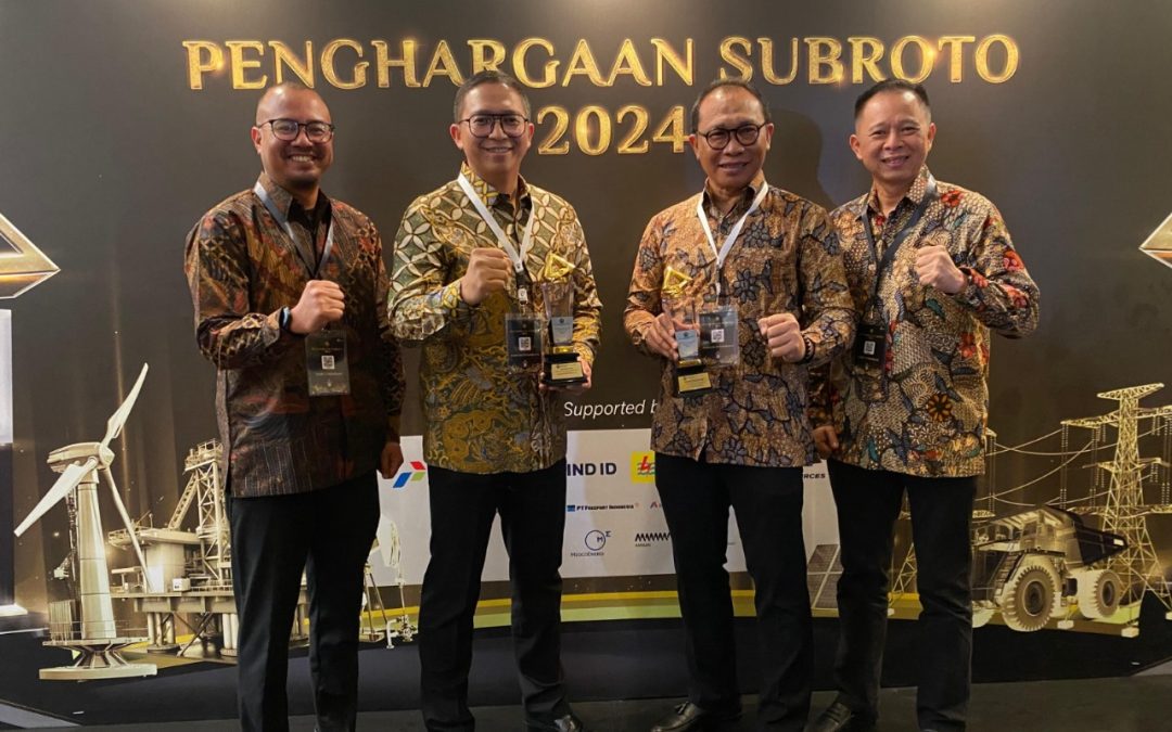 Pamapersada Nusantara Sukses Raih Dua Penghargaan Subroto Award 2024