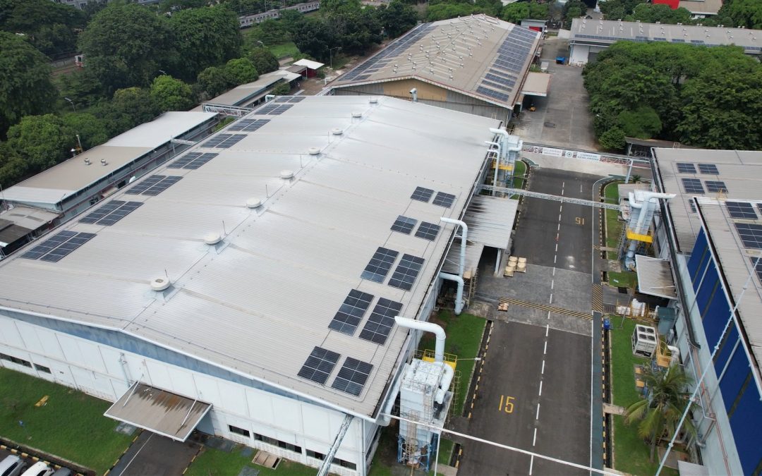 Energia Prima Nusantara Completes Rooftop Solar Power Plant Installation at PT DIC Astra Chemicals Factory