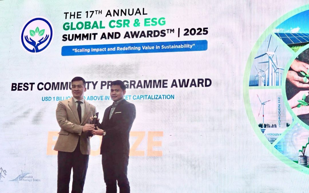 KPP Mining, ABB, SMM, dan PAMA Raih Penghargaan Internasional pada Ajang The 17th Annual Global CSR & ESG Summit 2025