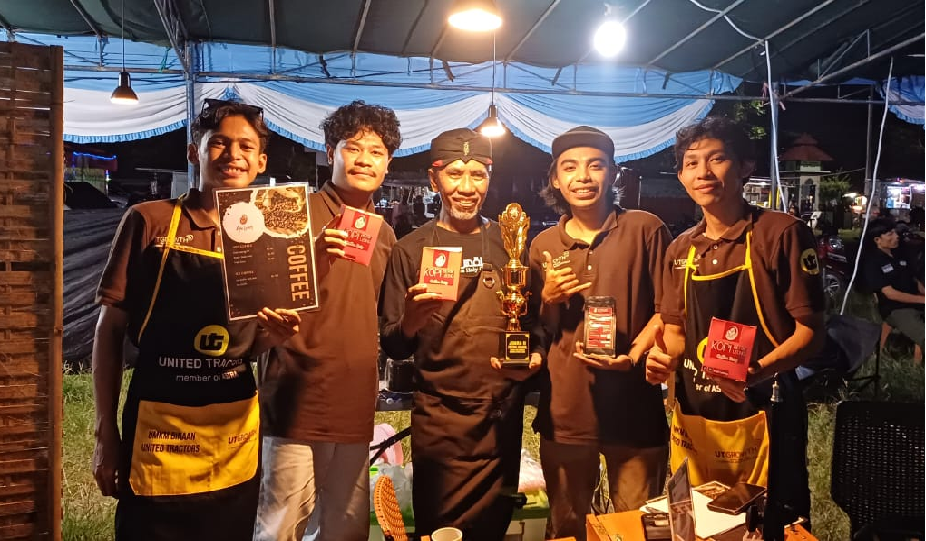 UMKM Binaan United Tractors Kopi Leong, Raih Juara 2 Festival Kuliner Lombok Utara 2025
