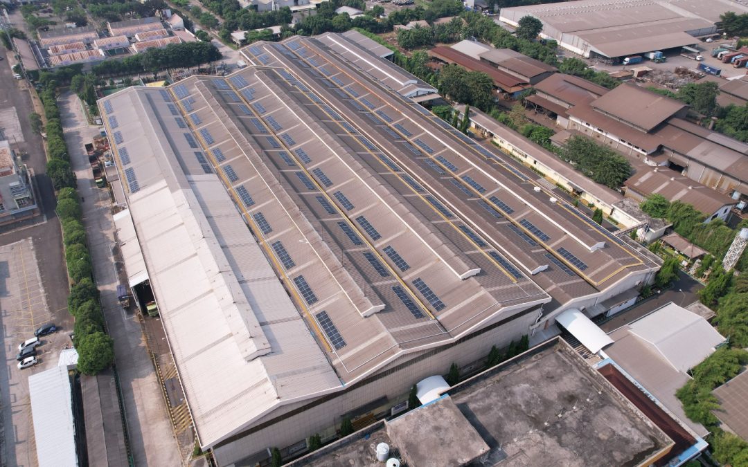 Energia Prima Nusantara Completes Rooftop Solar Power Plant Installation at Inti Pantja Press Industri Factory
