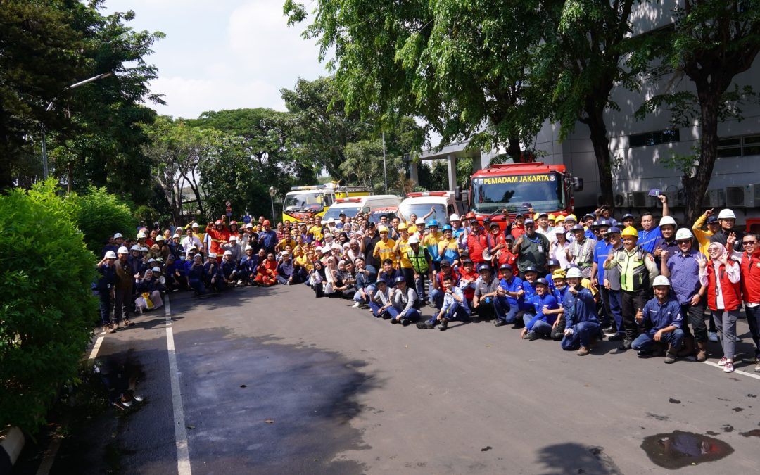 United Tractors Conducts Emergency Response Simulation