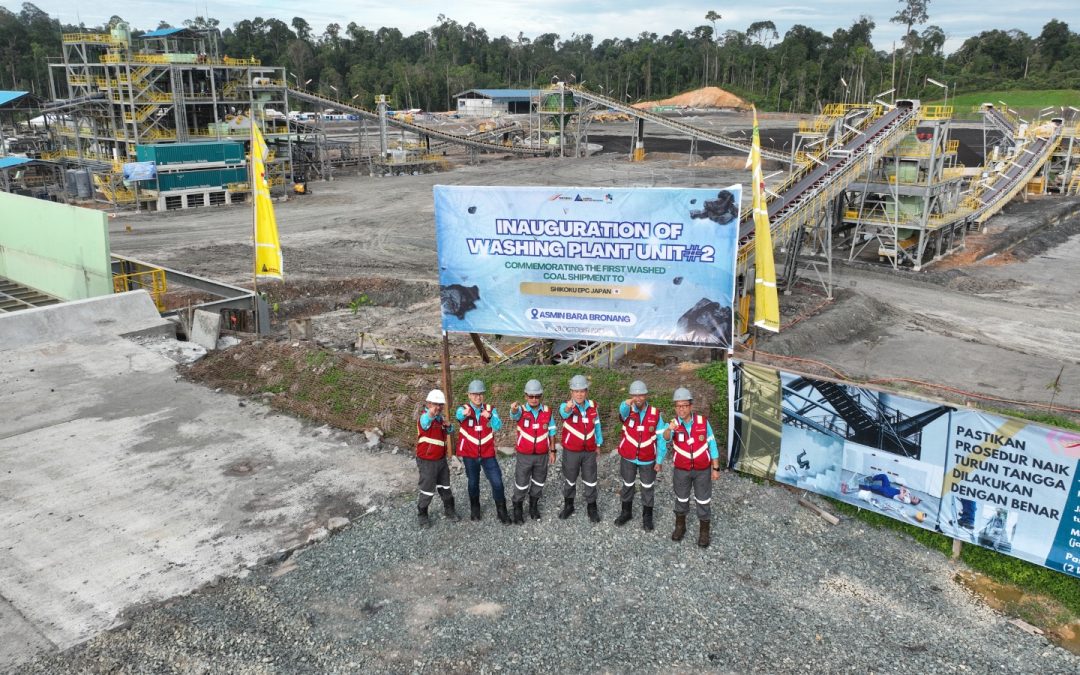 Asmin Bara Bronang Resmikan Coal Processing Plant dan Washing Plant 2 Berkapasitas 3 Juta Ton Per Tahun