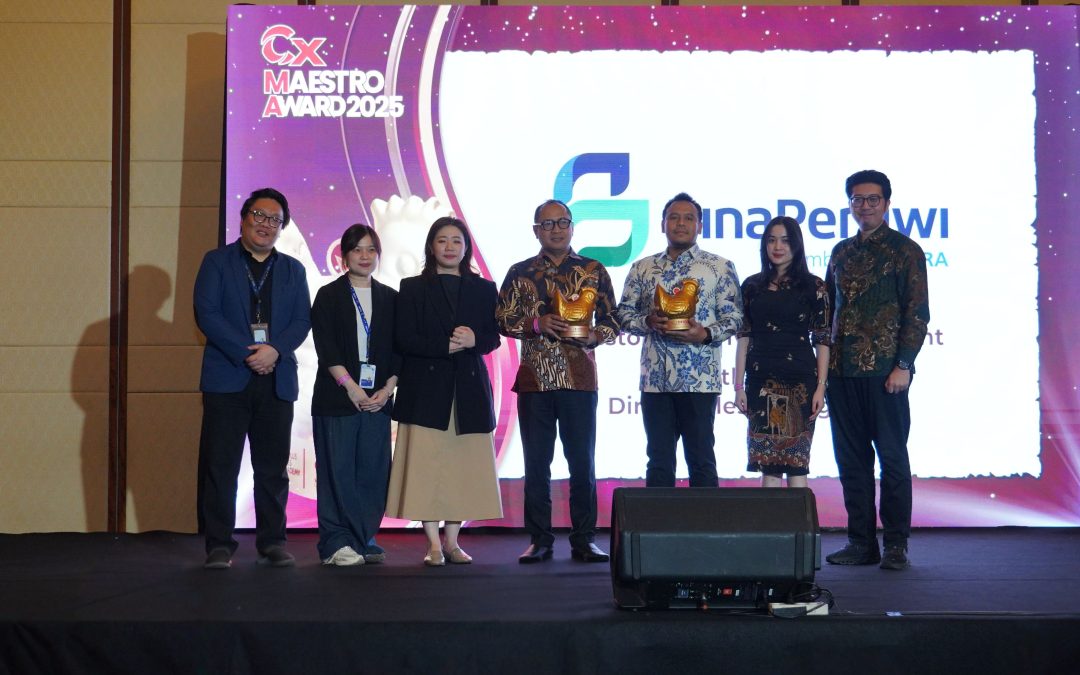 Wujudkan Inovasi Berfokus Pada Pelanggan, Bina Pertiwi Raih CX Maestro Award 2025