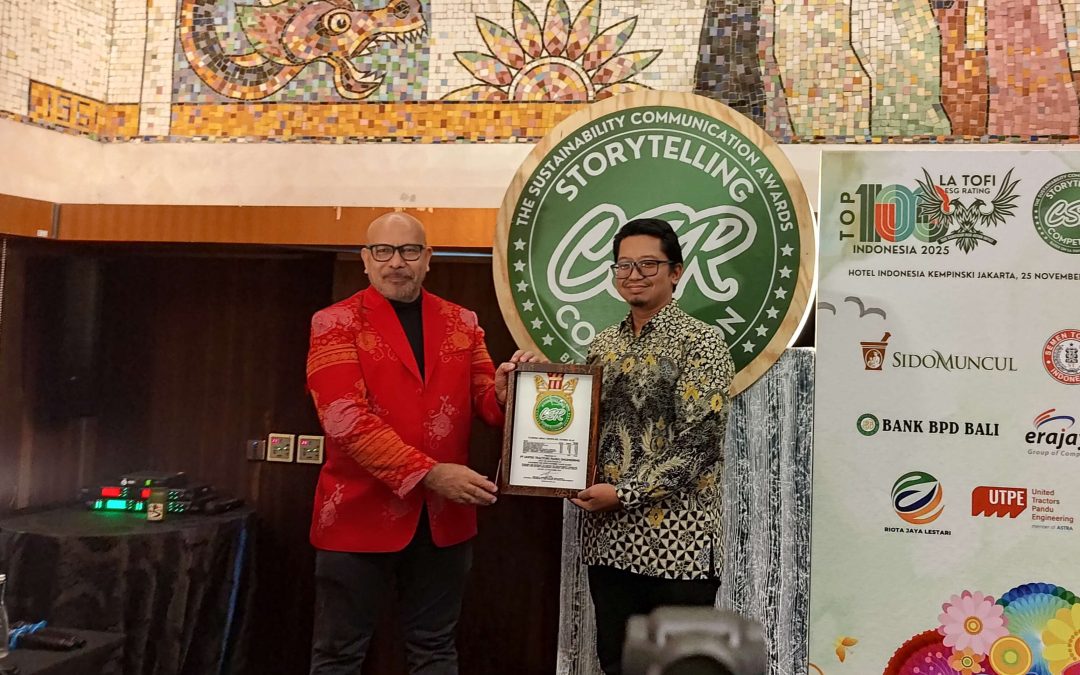 UTPE Wins Award for the Hegar Berseri Waste Bank Program at the 2025 Sustainability Communication Awards