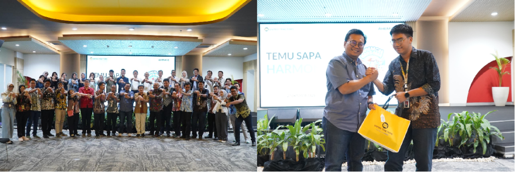 Temu Sapa Harmonika bersama dengan Direktur United Tractors, Ari Sutrisno dan Individu Difabel.