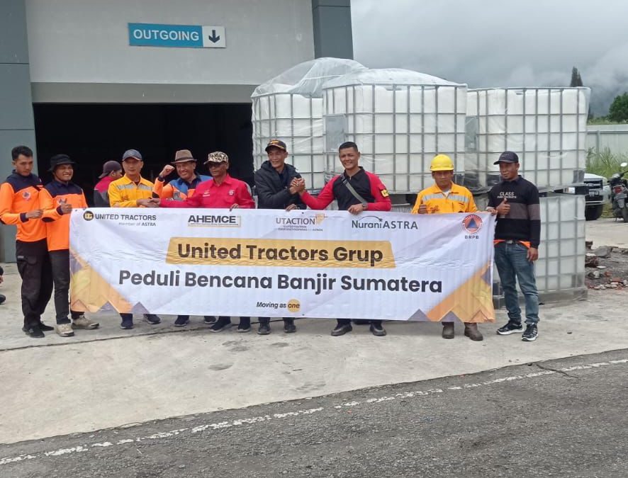 Grup United Tractors Salurkan Bantuan Berkelanjutan untuk Penanganan Bencana di Sumatra
