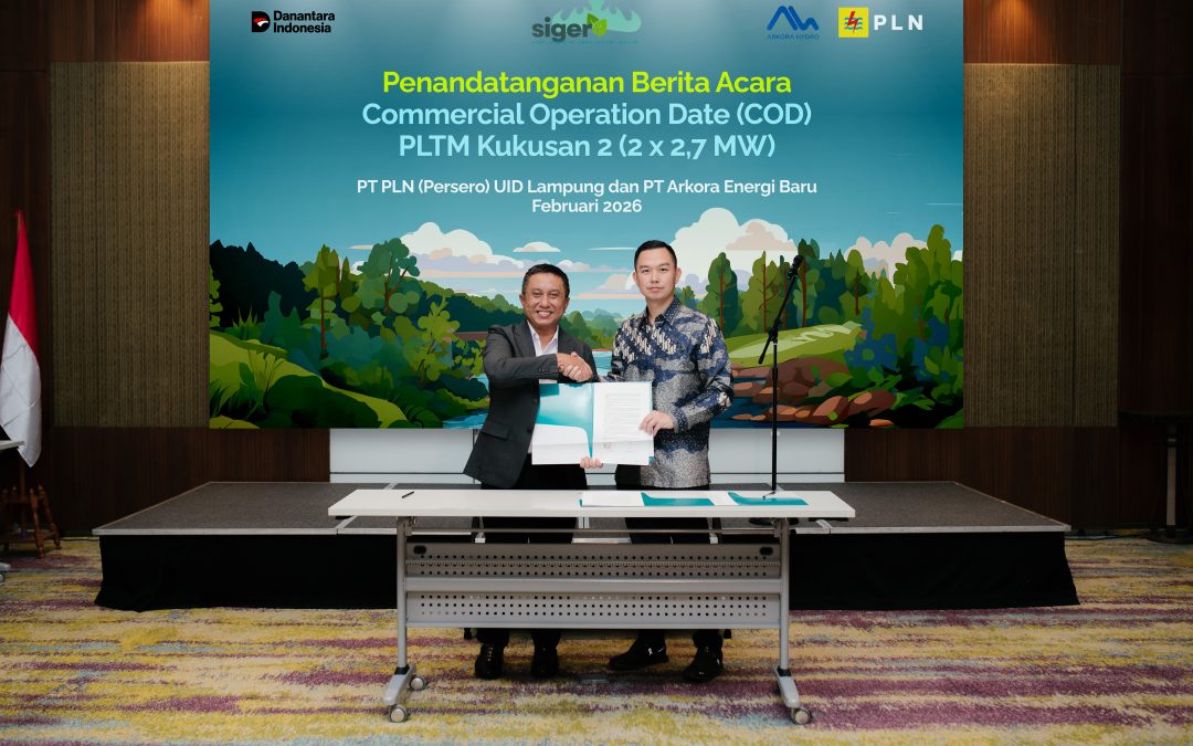 PLTM Kukusan 2 Resmi Beroperasi, Arkora Hydro Tambah Kapasitas Energi Bersih