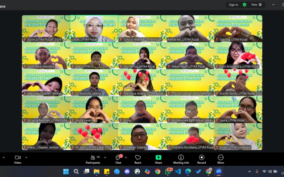 Siapkan Generasi Sehat, United Tractors Lantik Pengurus UT Youth Movement 2026–2027