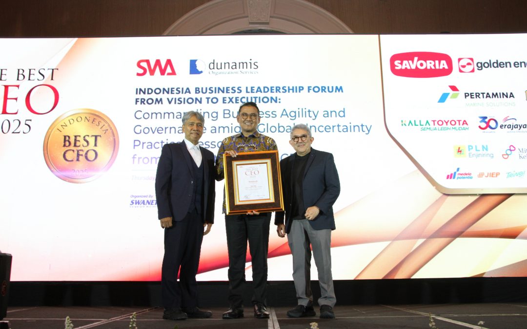 Presiden Direktur Bina Pertiwi Raih Penghargaan Indonesia Best CEO Awards 2025