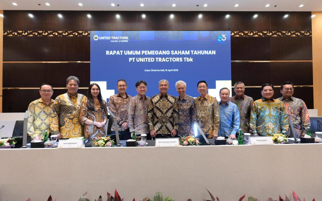 PT United Tractors Tbk Tetapkan Dividen Tunai Rp1.663 per Lembar Saham dan Angkat Komisaris serta Direksi Baru dalam RUPST 2026