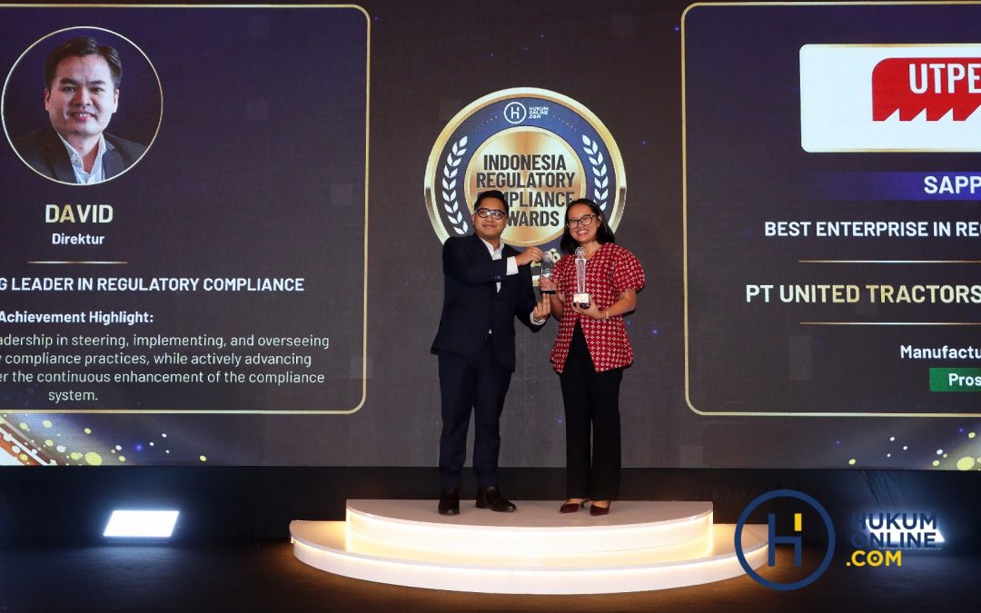 United Tractors Pandu Engineering Raih Predikat Tertinggi pada Indonesia Regulatory Compliance Awards 2026
