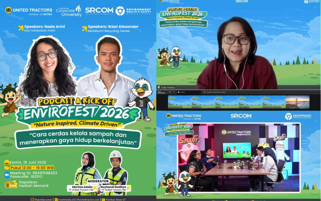 EnviroFest 2026, United Tractors Ajak Karyawan & Masyarakat Wujudkan Aksi Lestarikan Lingkungan